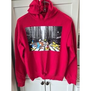 Disney, Mickey And Friends Sweater, Red Large Mickey And Friends Sz S No String